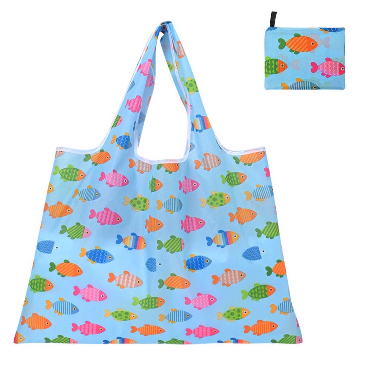 OXFORD CLOTH FOLDABLE ECO-FRIENDLY SHOPPING BAG_CWAB3464