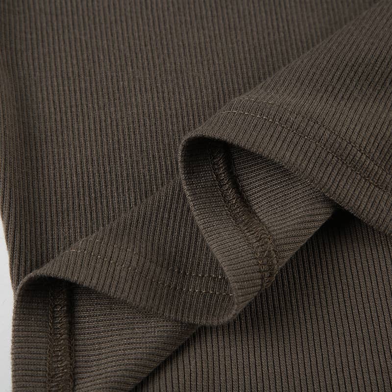 DIGITAL DIAGONAL SHOULDER LONG SLEEVE KNITWEAR