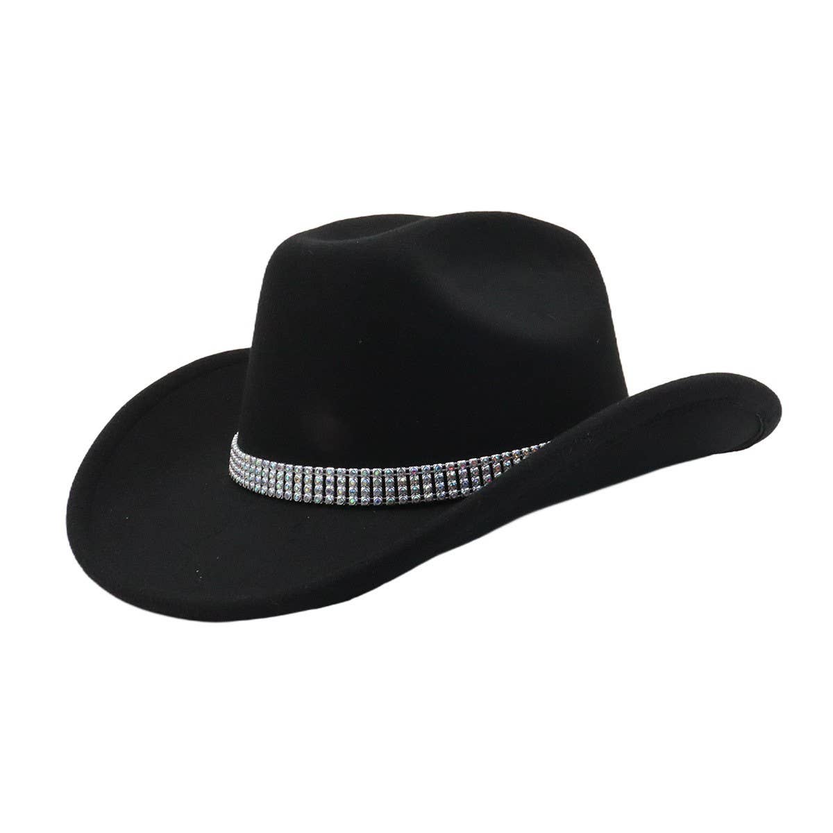 Couple Fedora Jazz Hat Western Ethnic Wool Hat_CWAH04364