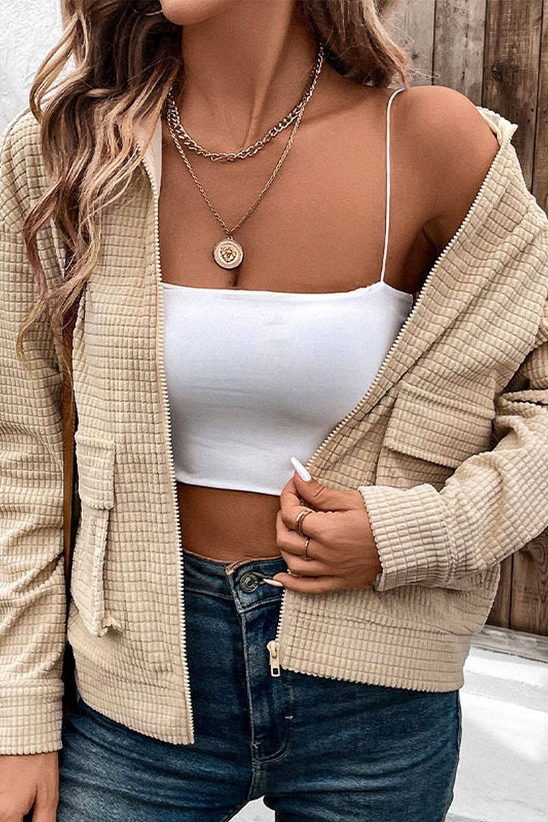 CWOCO0223_CASUAL TEXTURED SOLID COLOR JACKET