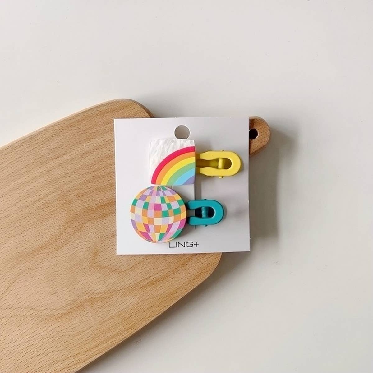CHILDREN'S NEW GEOMETRIC COLOR MATCHING HAIRPIN_CWAHA1813