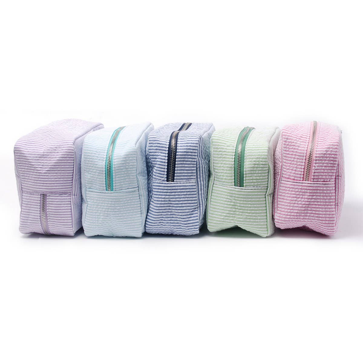 STRIPED WASH BAG TRAVEL WATERPROOF STORAGE BAG_CWAB1395