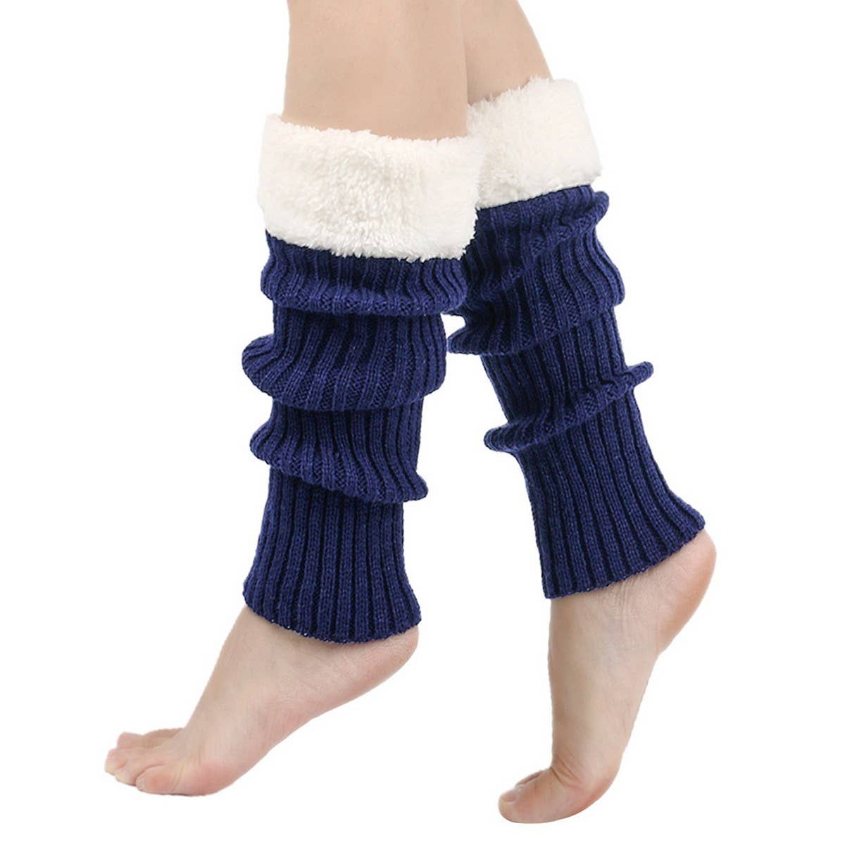 CWMM10089_COZY LEG WARMERS &AMP FOOT FOR CHRISTMAS