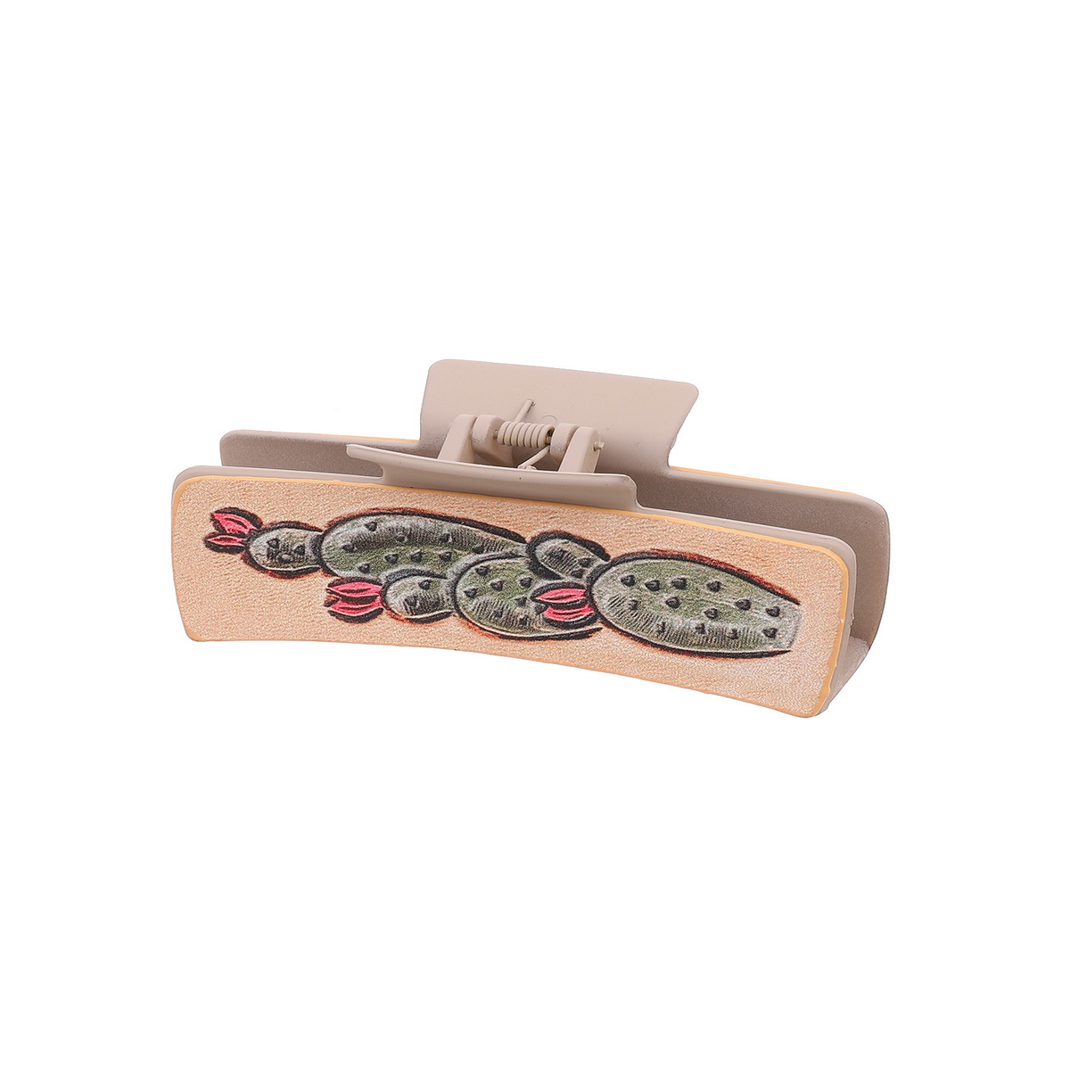 WESTERN COWBOY STYLE PU LEATHER HAIR CLIP LARGE