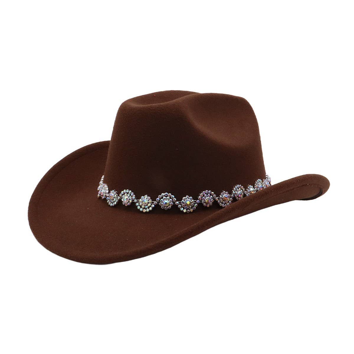 Men & Women Ethnic Style Polyester Cowboy Hat_CWAH04362