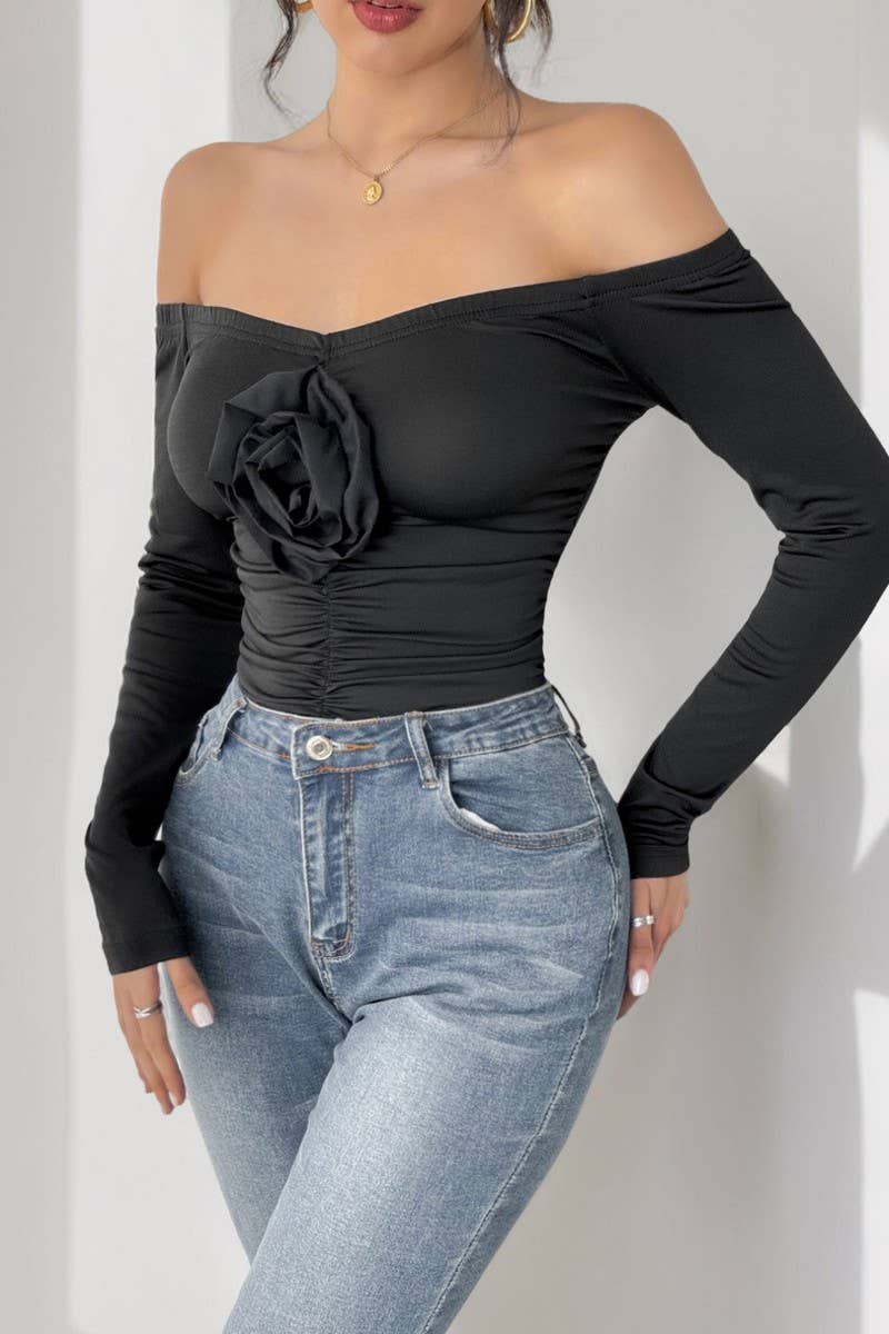 CWSBSL0141_AUTUMN AND WINTER OFF-SHOULDER SEXY JUMPSUIT