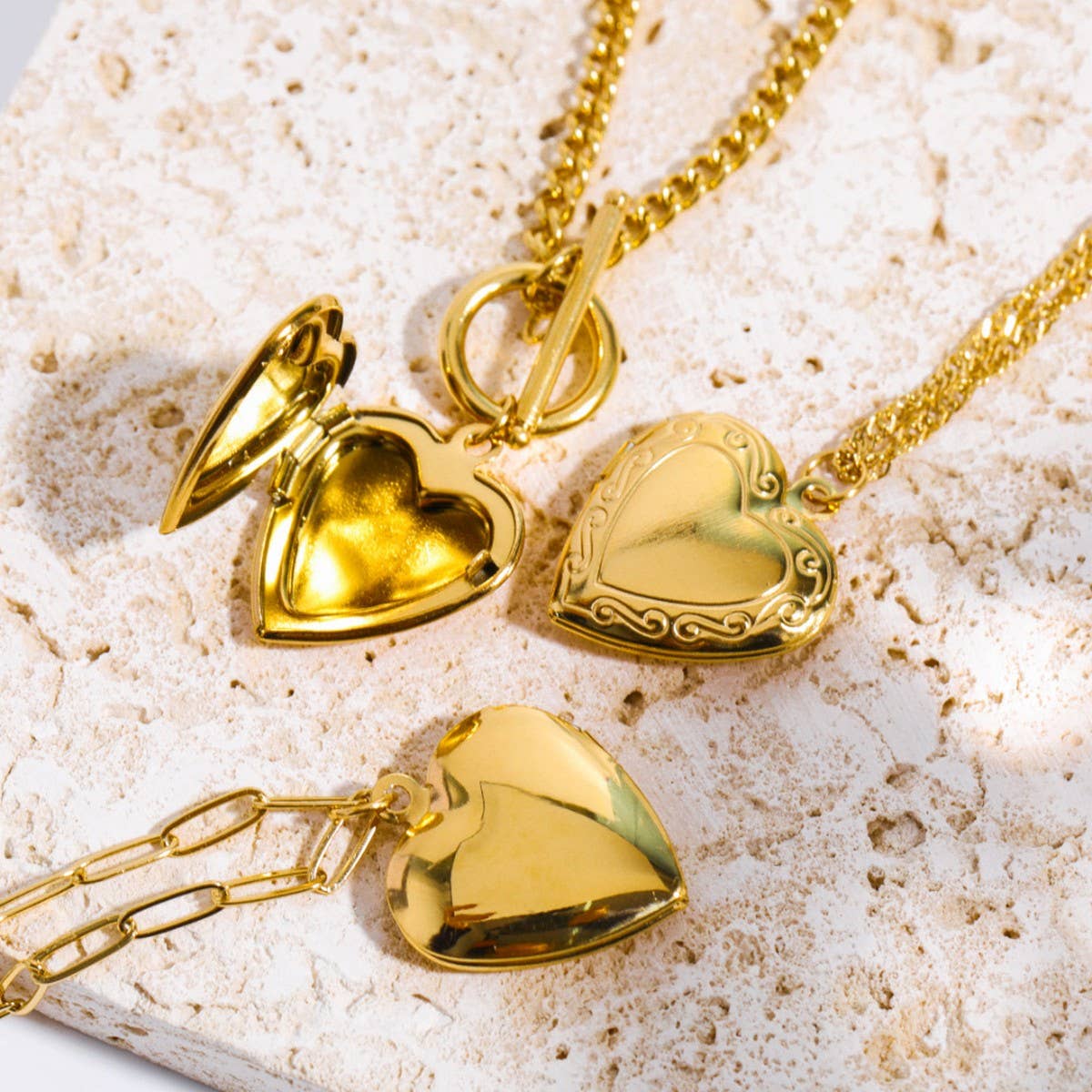 Love Photo Box Pendant Clavicle Necklace