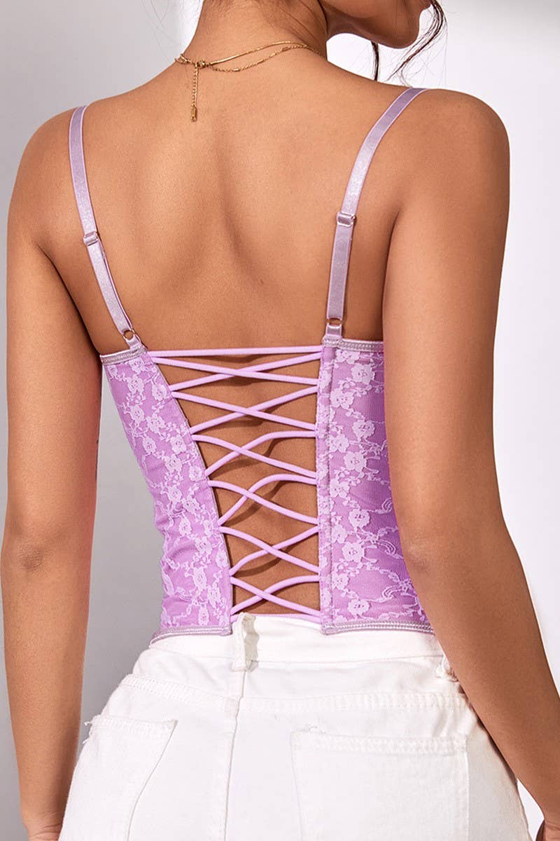 CWTHT0165_LACE SUSPENDERS UNDERWIRE CHEST WRAP VEST
