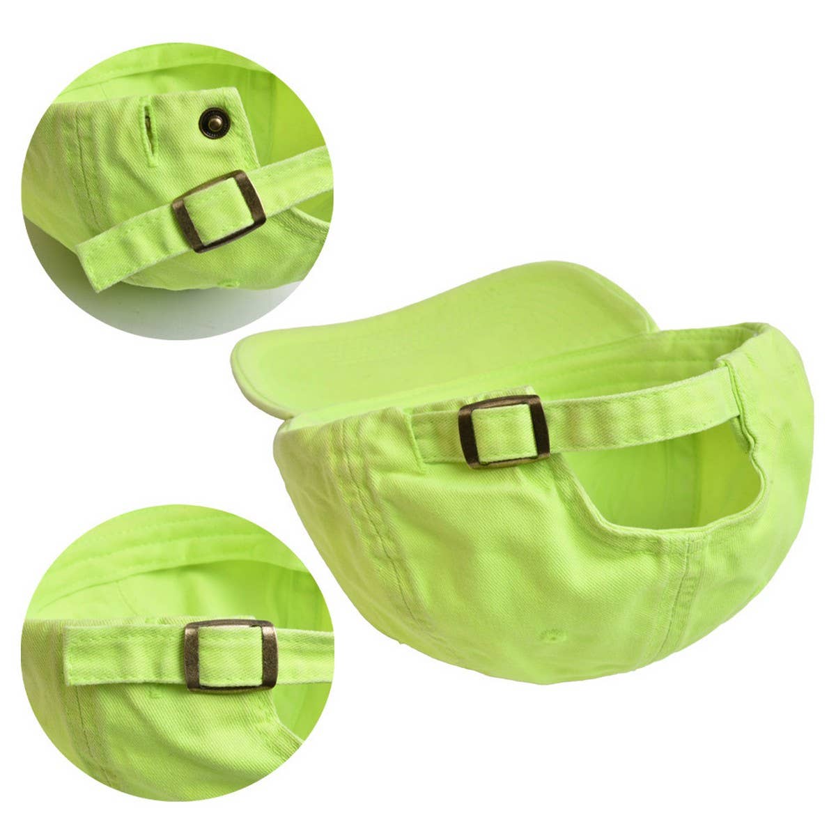 Parent-Child Neon Baseball Cap - Soft Brim Sun Hat CWAH1222