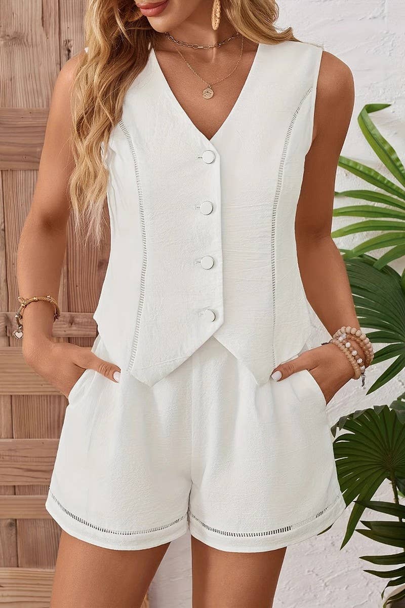 CWSTB2164_STRIPED TANK TOP & WIDE-LEG PANTS SET