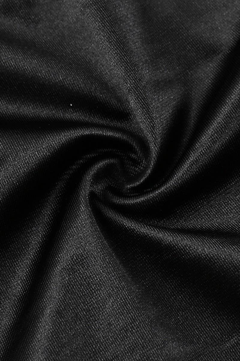 CWDTD0392_SOLID COLOR TUBE TOP HIP-WRAPPED HOT GIRL DRESS