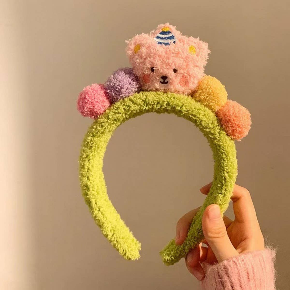 CARTOON BEAR DOLL CUTE HEADBAND_CWAHA2847