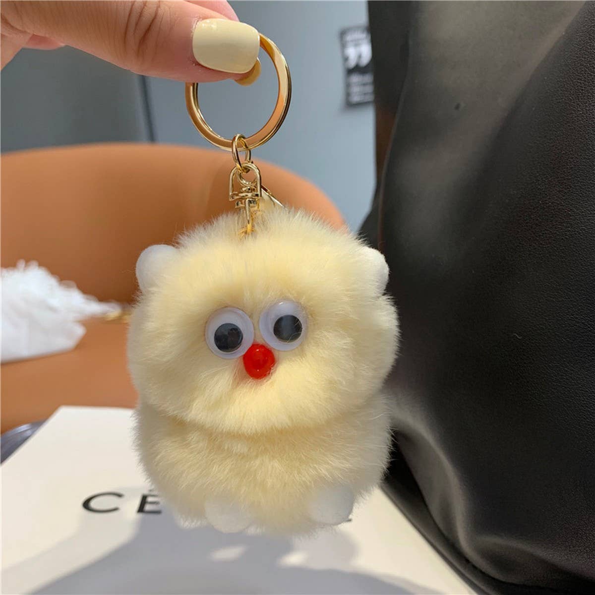 LITTLE MONSTER CAR KEYCHAIN PENDANT ACCESSORIES