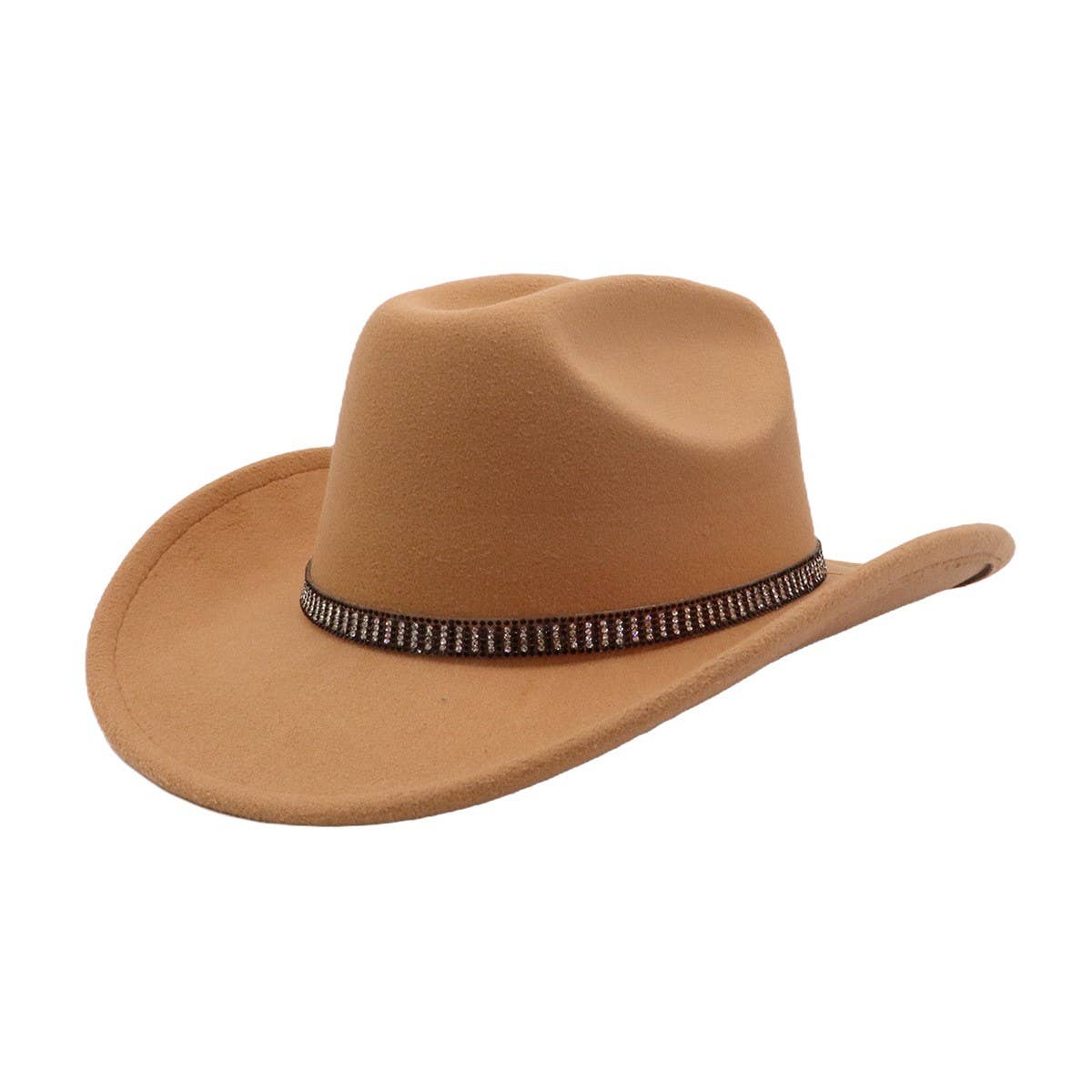 Western Cowboy Fedora Hat for Couples_CWAH04412