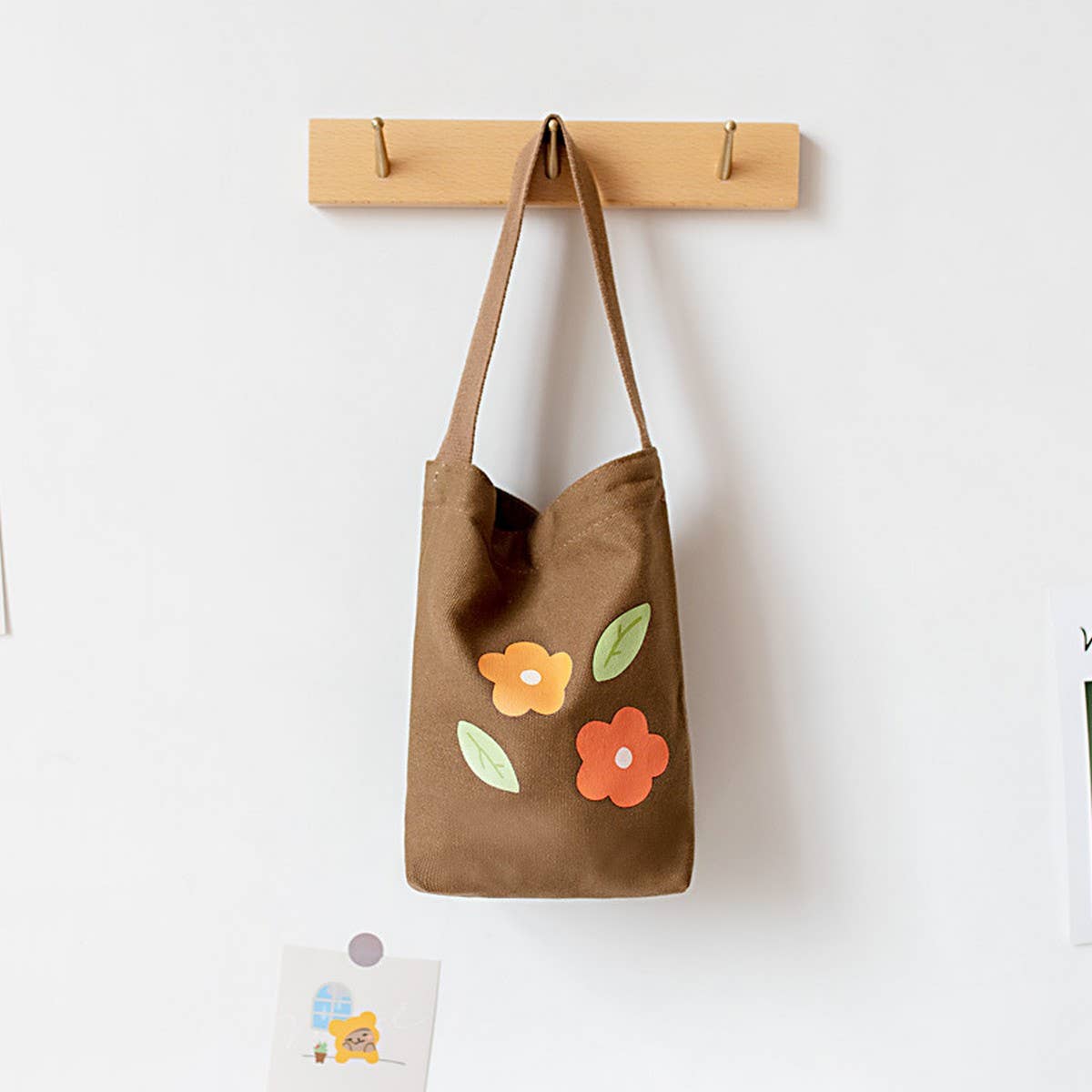 Canvas Tote for Drinks & Phone ??Summer Style_CWAB5604