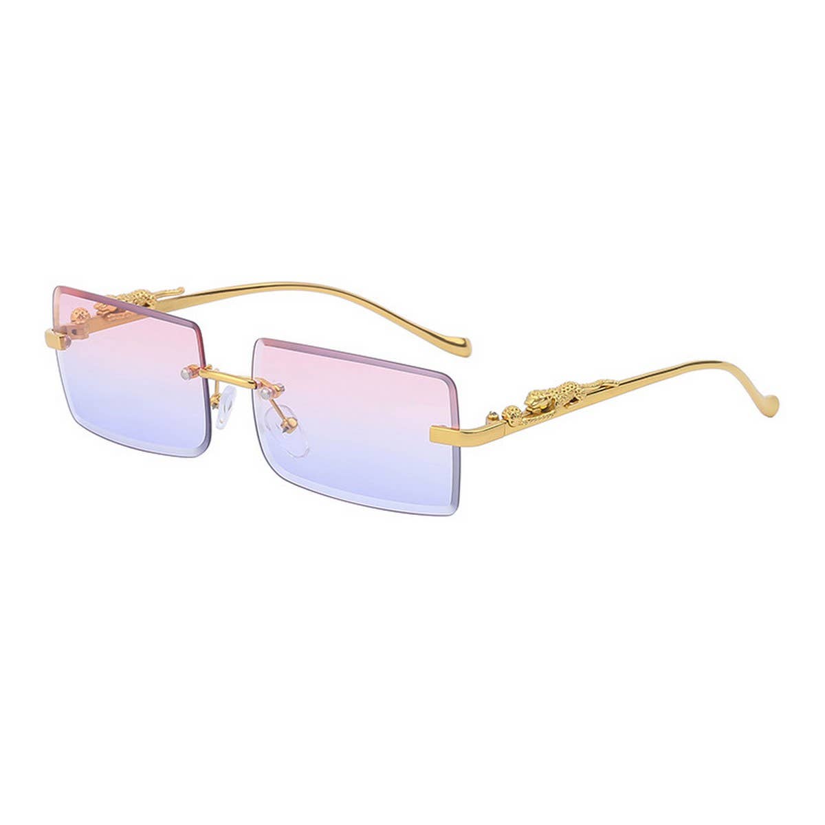 FASHION SQUARE FRAME LEOPARD SUNGLASSES_CWASG0735