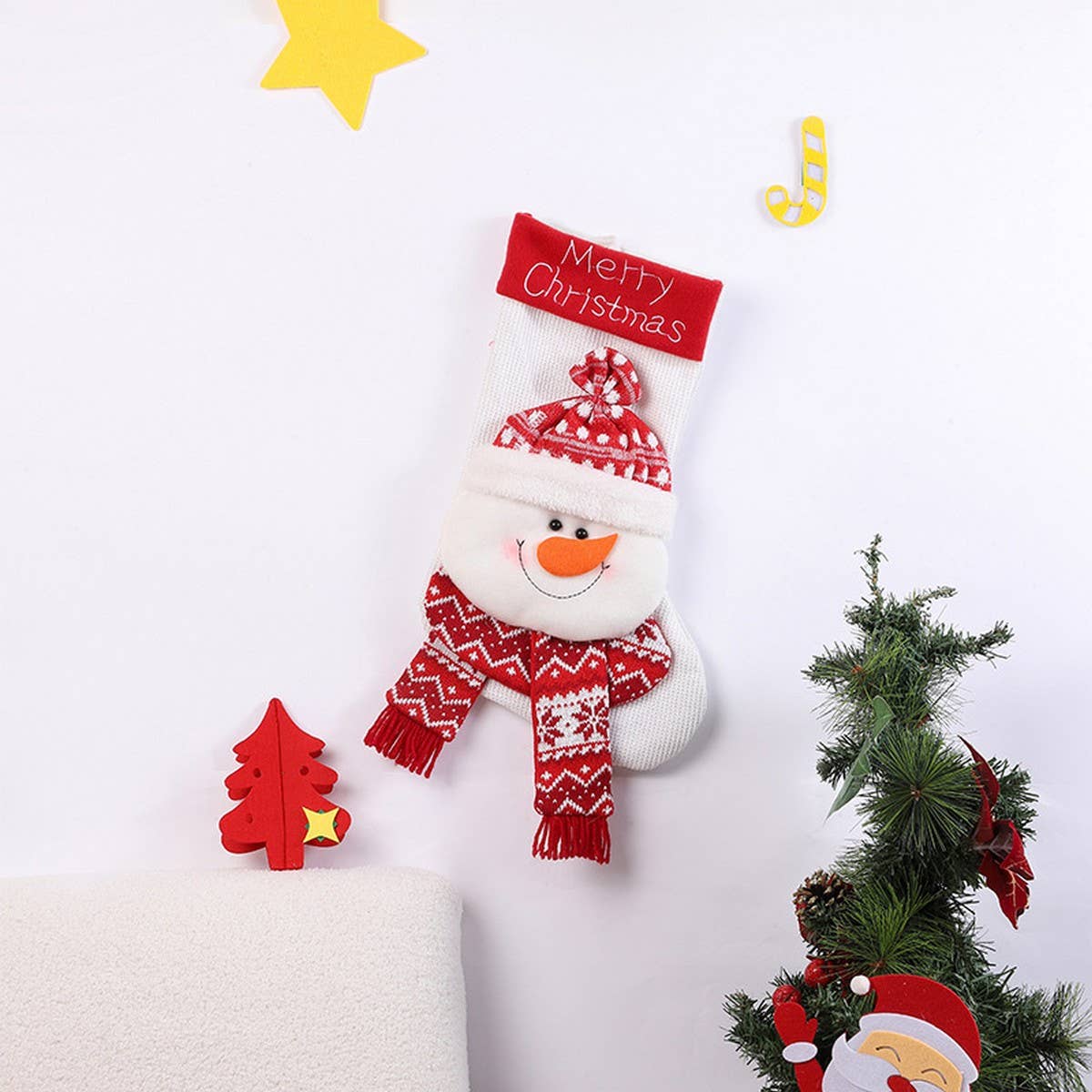 CHRISTMAS DECORATIONS CHRISTMAS STOCKINGS GIFT BAGS