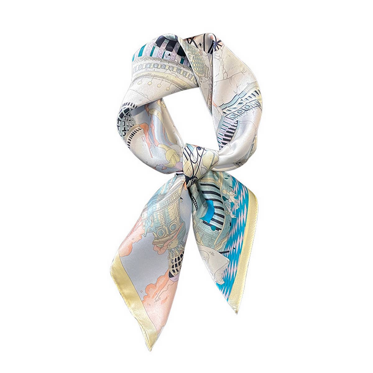 Square Scarf - Chic Street Style Neck & Hair Wrap_CWASC0619