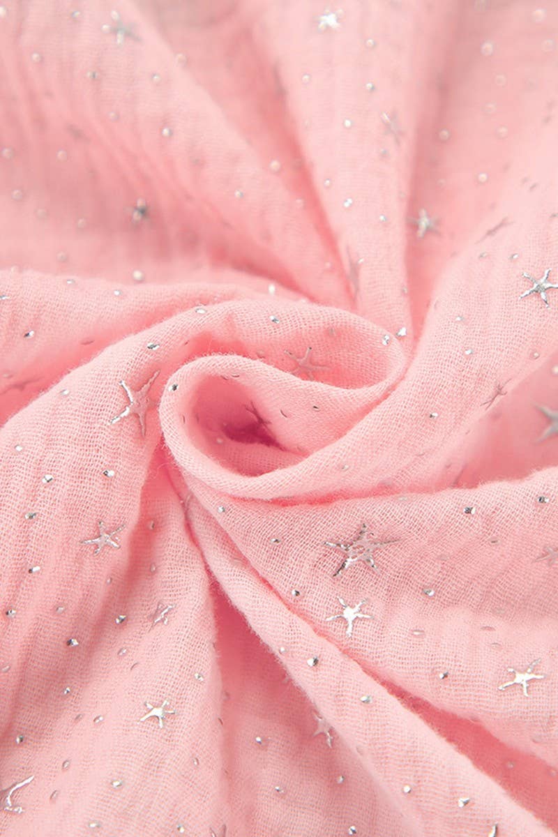 CWSPJ0393_COTTON RHINESTONE PATCHWORK FEATHER NIGHTGOWN