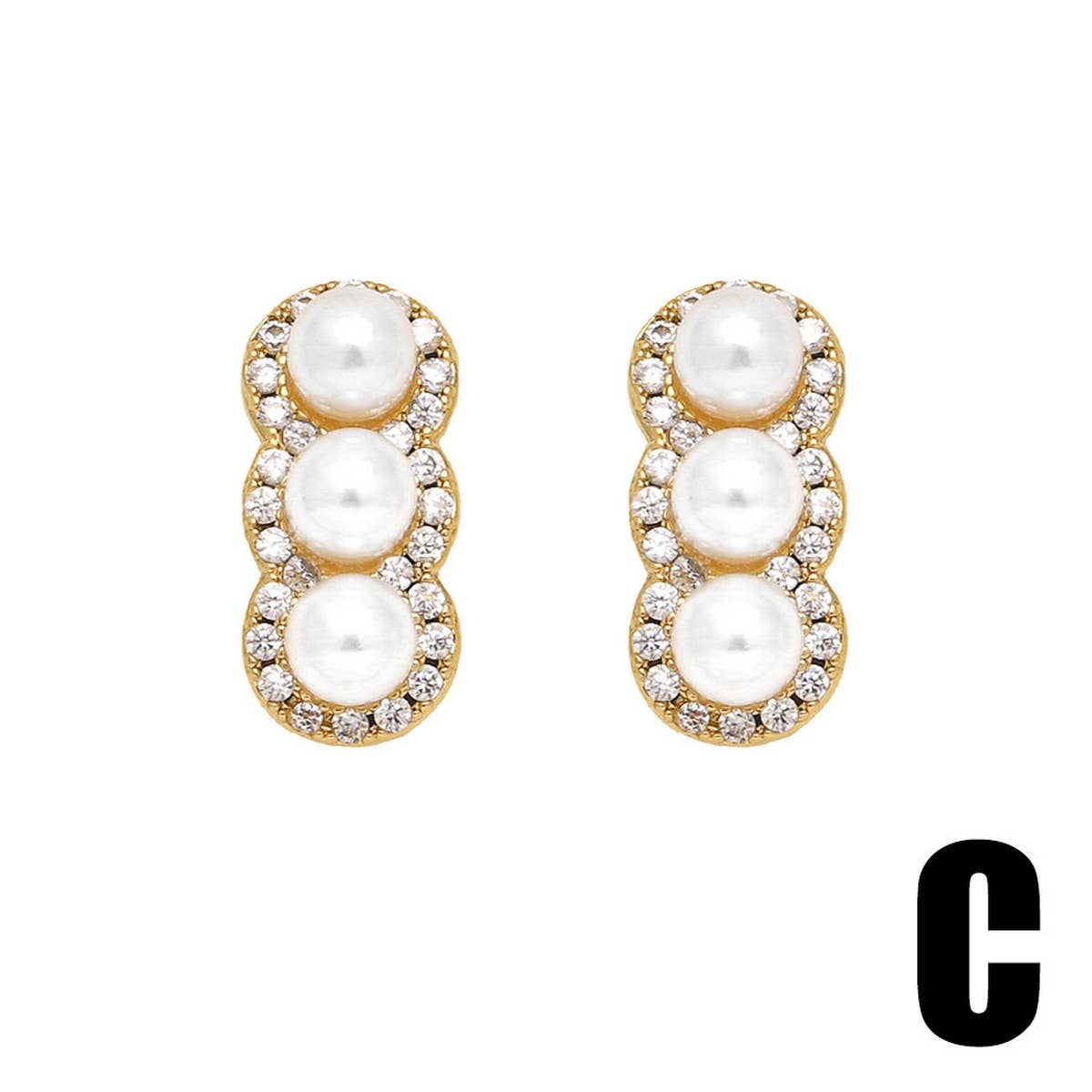 MINIMALIST PEARL BOW EARRINGS