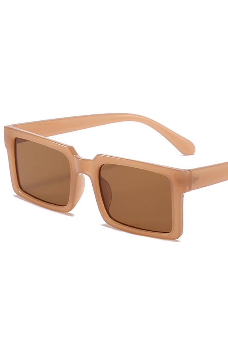 BASIC SIMPLE SQUARE SUNGLASSES_CWASG0089