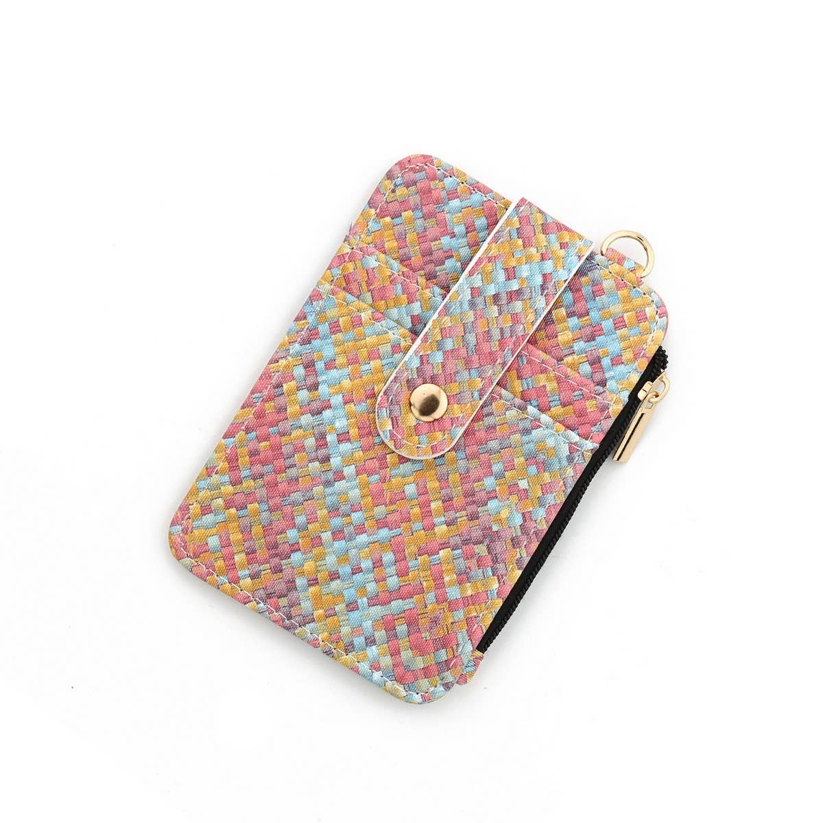 Leopard Mini Wallet PU Leather Card Coin Purse_CUAB00441
