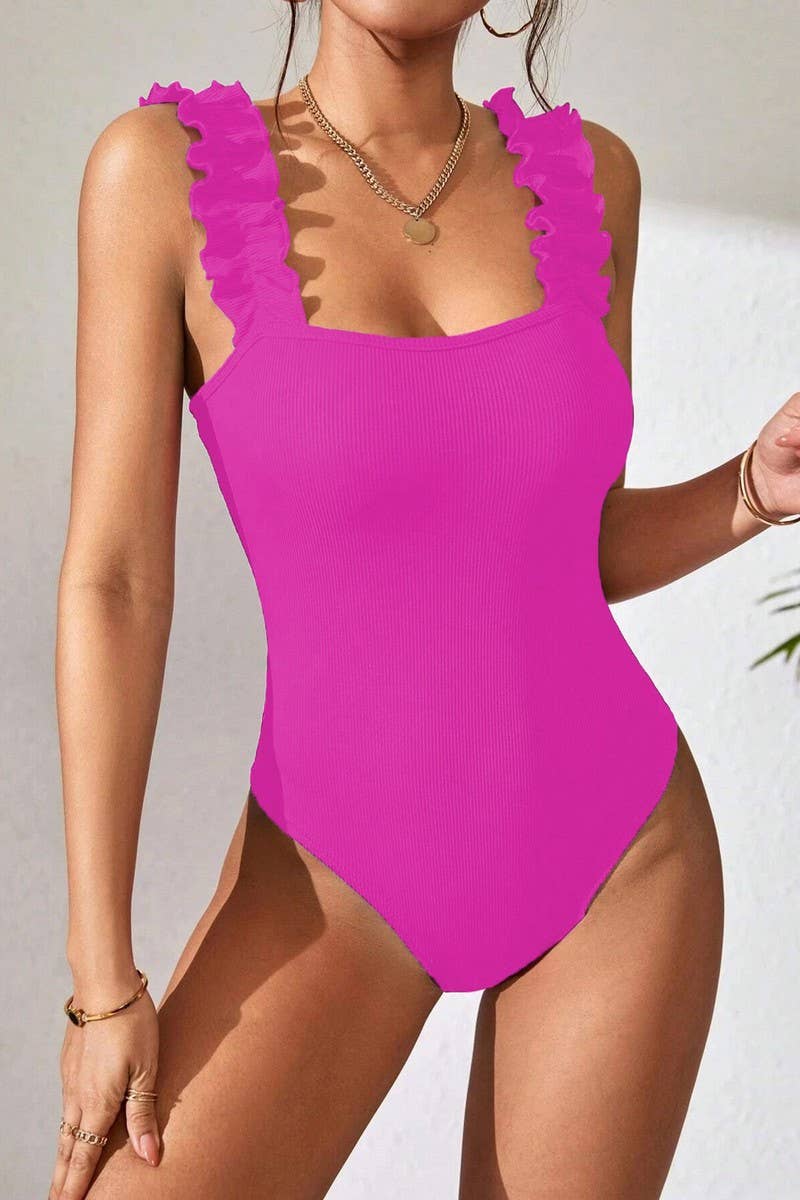 CWTHT0147_SOLID COLOR KNIT CAMISOLE SLEEVELESS BODYSUIT