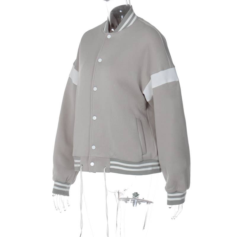 COMFORTABLE CASUAL FASHION CREW NECK JACKET