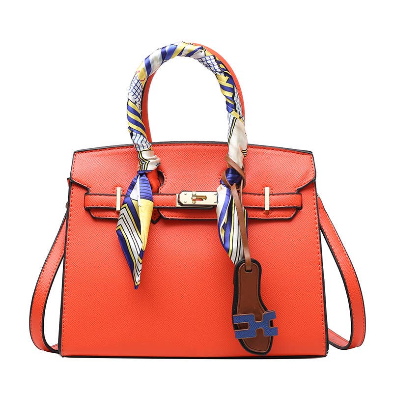 Retro large-capacity hand-held crossbody bag