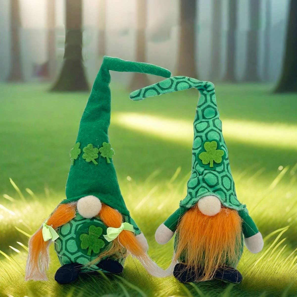 ST. PATRICK'S DAY STANDING DOLL ORNAMENT_CWMM3436