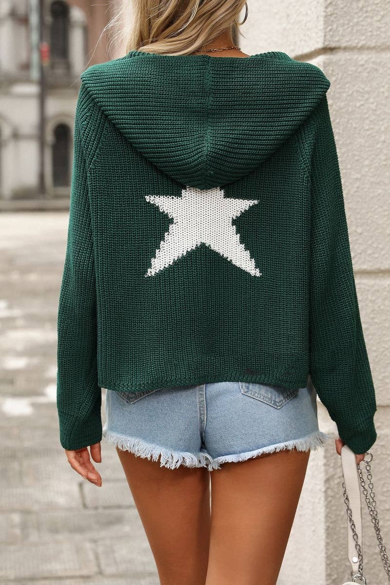 CWOSWL6495_LONG-SLEEVED SWEATER WITH HOODED POCKETS