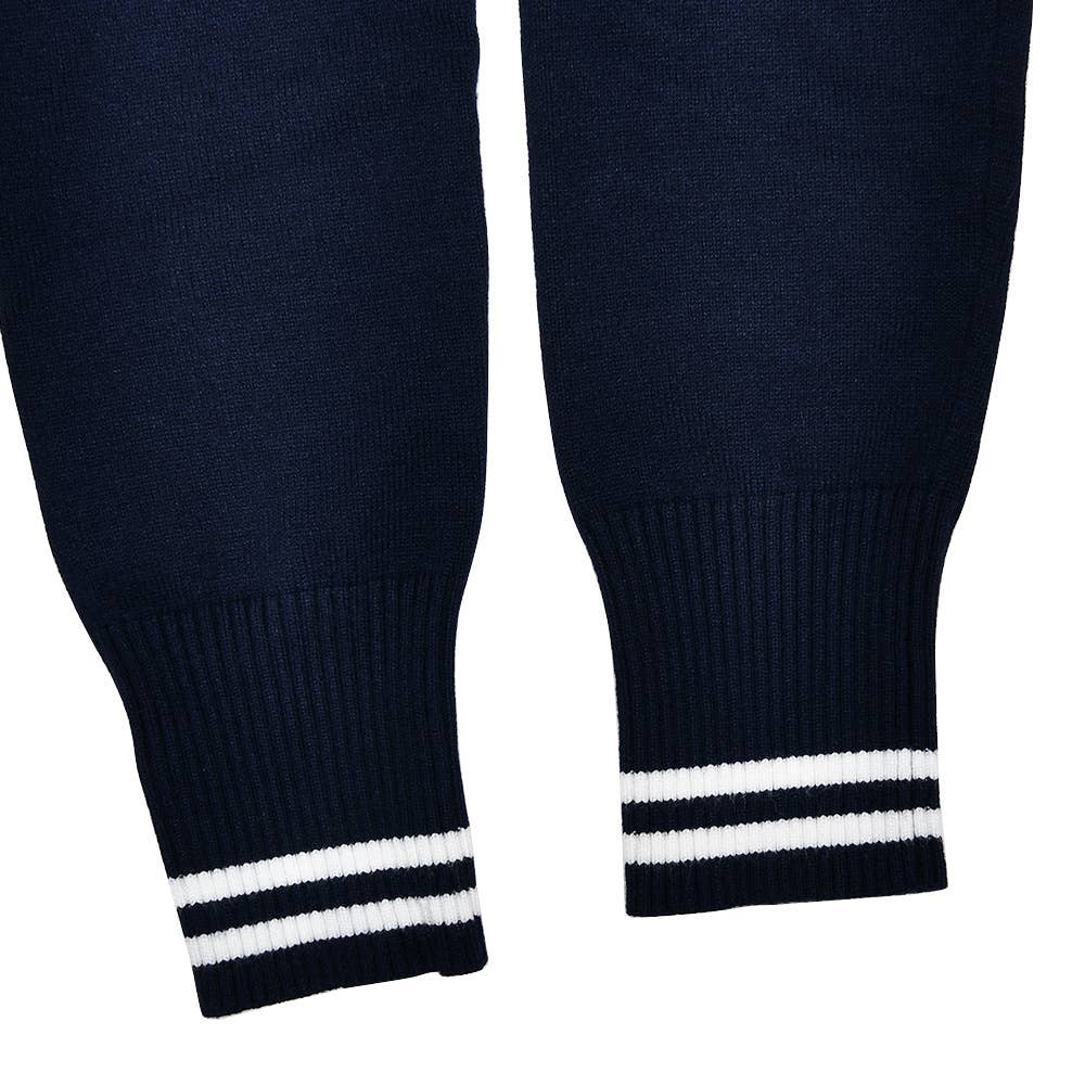 Autumn and winter fashion knitted two-piece set