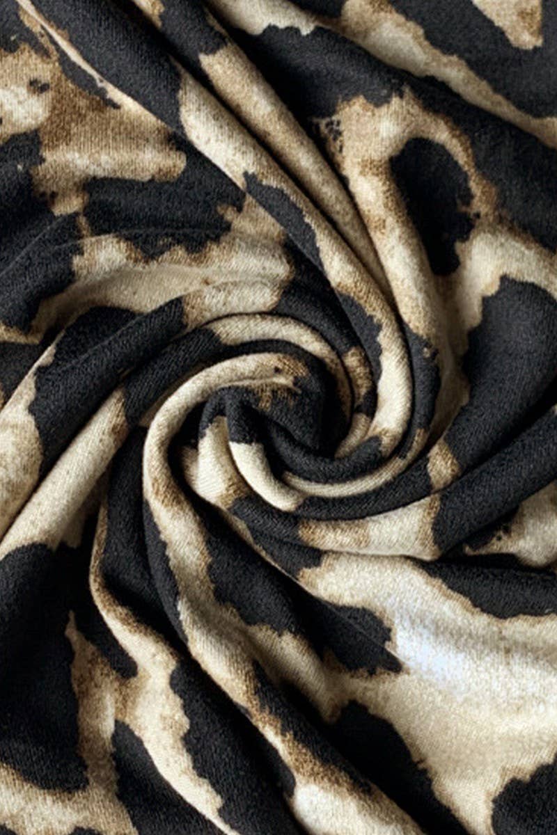 CWBLS0426_HIGH WAIST LEOPARD PRINT TIGHT SLIT MIDI SKIRT