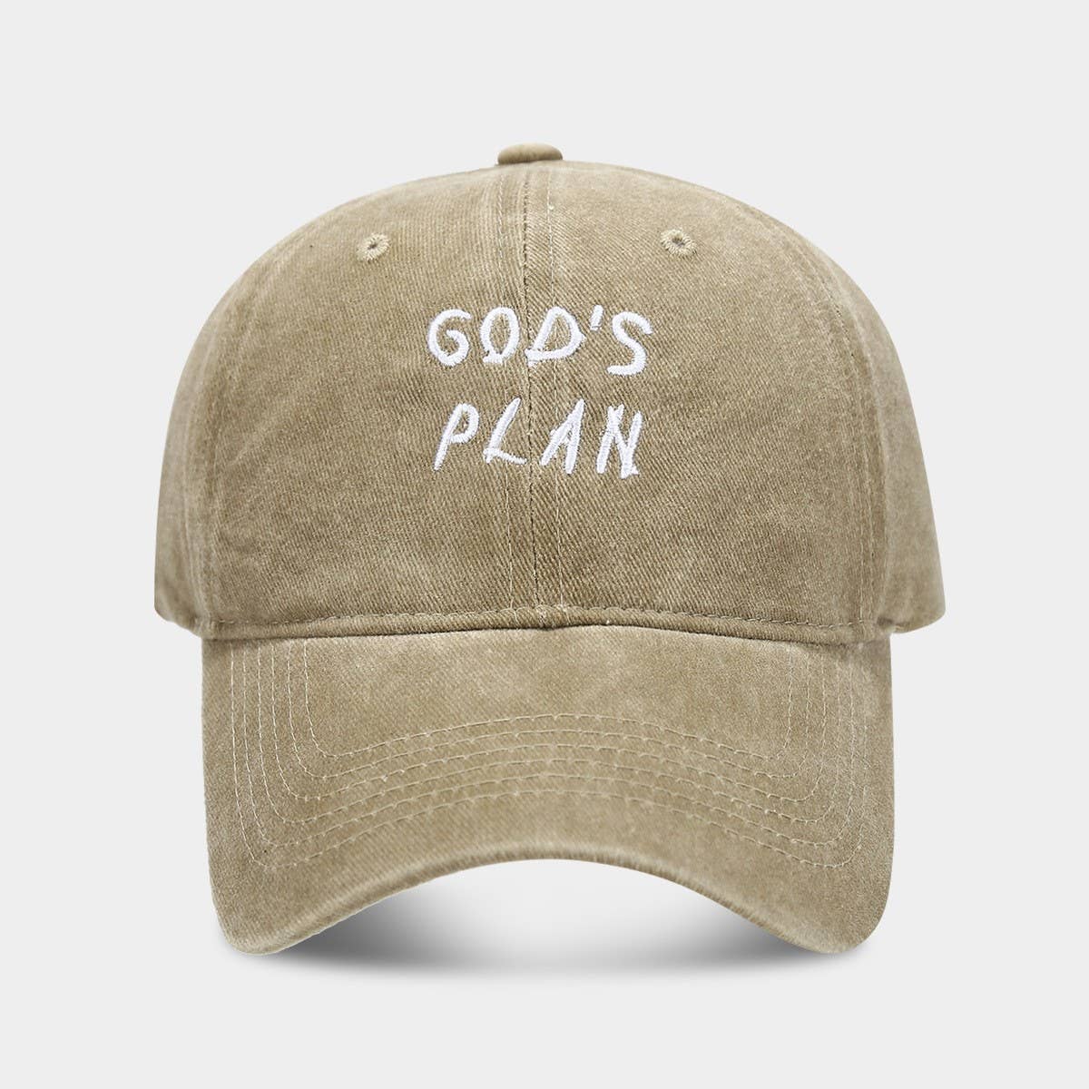Embroidered Baseball Hat, Cotton Soft Top, Outdoor CWAH2032