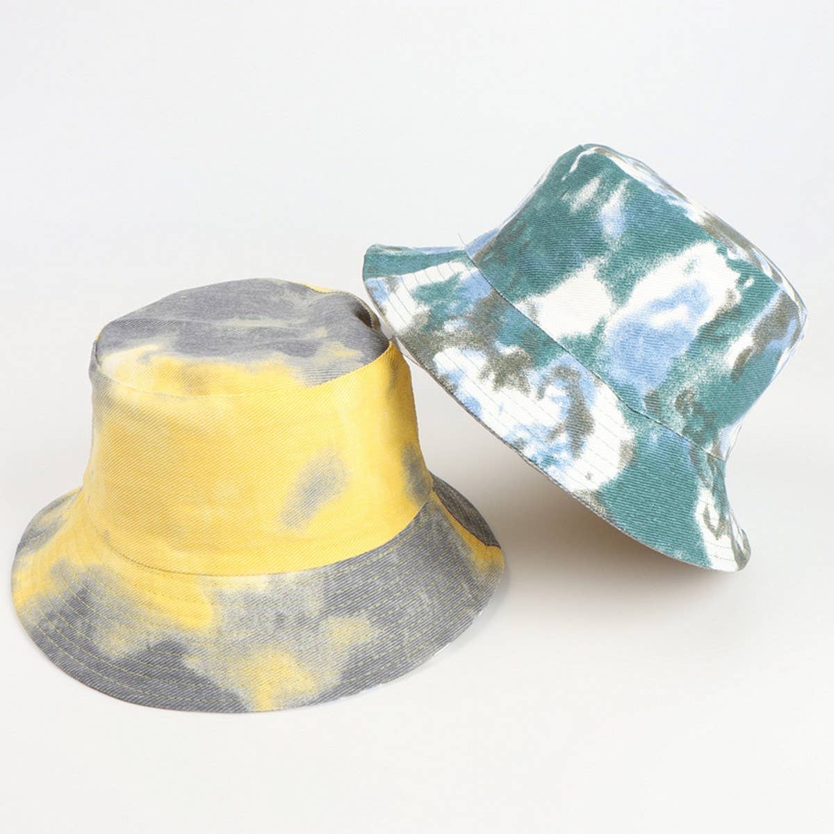 CWAH1517_TIE DYE REVERSIBLE SUNSCREEN BUCKET HAT