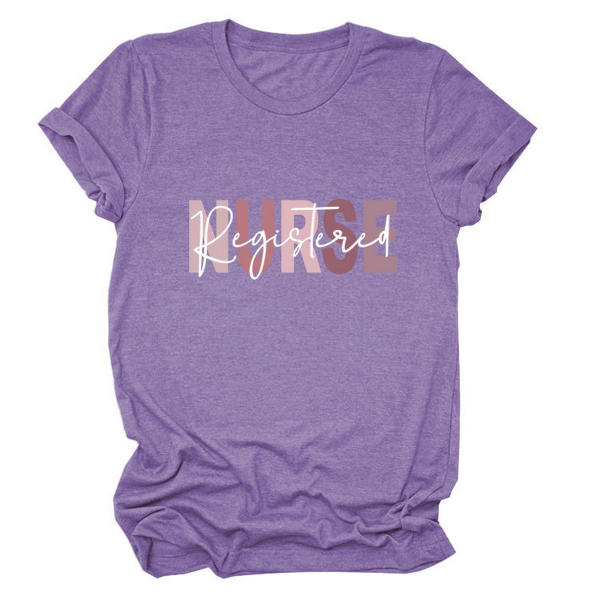 Trendy Plus Size T-Shirt for Women, Short Sleeve