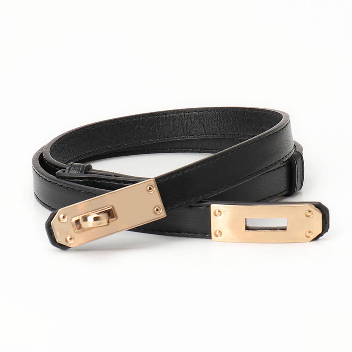 CWABE0903_WOMEN'S ADJUSTABLE BUCKLE BELT