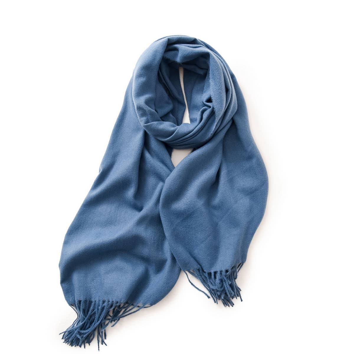 Winter Scarf Shawl - Soft Warm Fringe Design