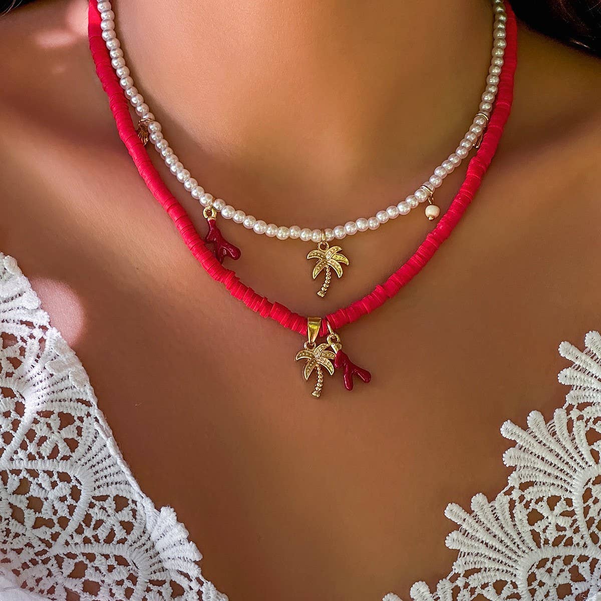 VINTAGE BOHEMIAN SUNFLOWER LAYERED NECKLACE