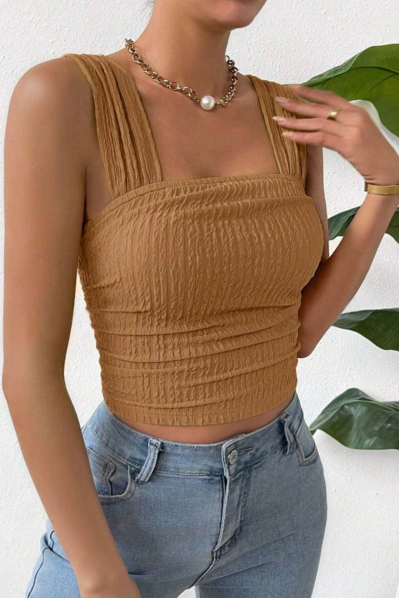 CWTTK1180_SQUARE NECK STRAP CROP TANK TOP