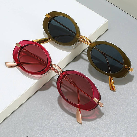 OVAL RETRO HIGH-END SUNGLASSES_CWASG0523