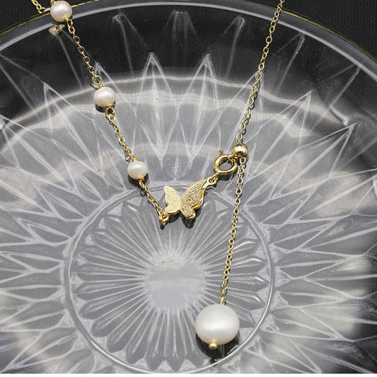 WOMEN'S HIGH-END NATURAL PEARL NECKLACE