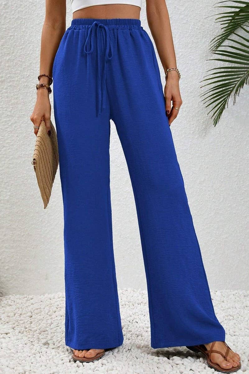 CWBLP1865_SPRING AND SUMMER CASUAL SOLID COLOR MOPPING PANTS