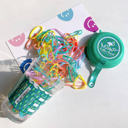 CWAHA07734_KOREAN KIDS CANDY COLOR ELASTIC HAIR TIES