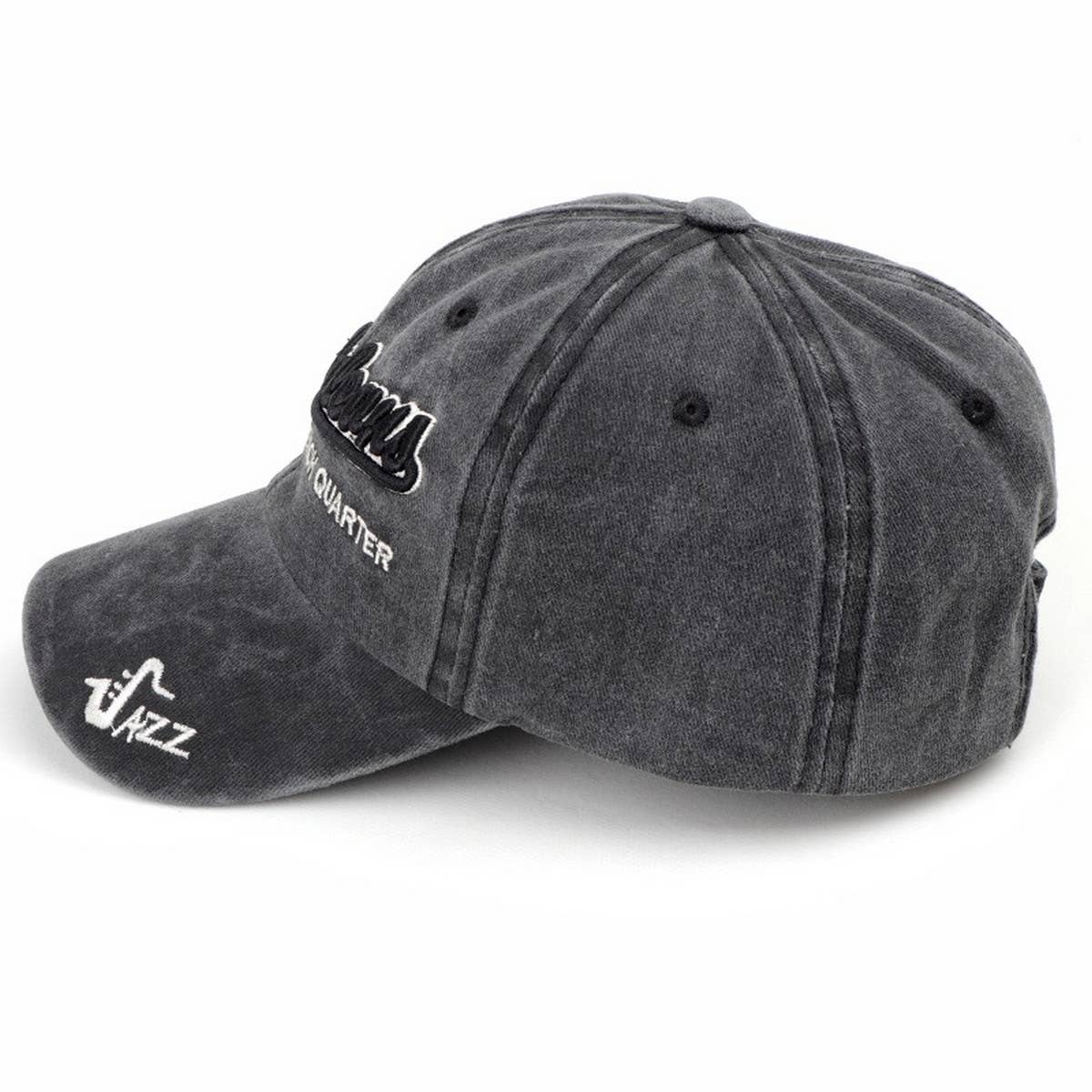 Washed Letter Embroidery Baseball Cap Sun Hat CWAH1132
