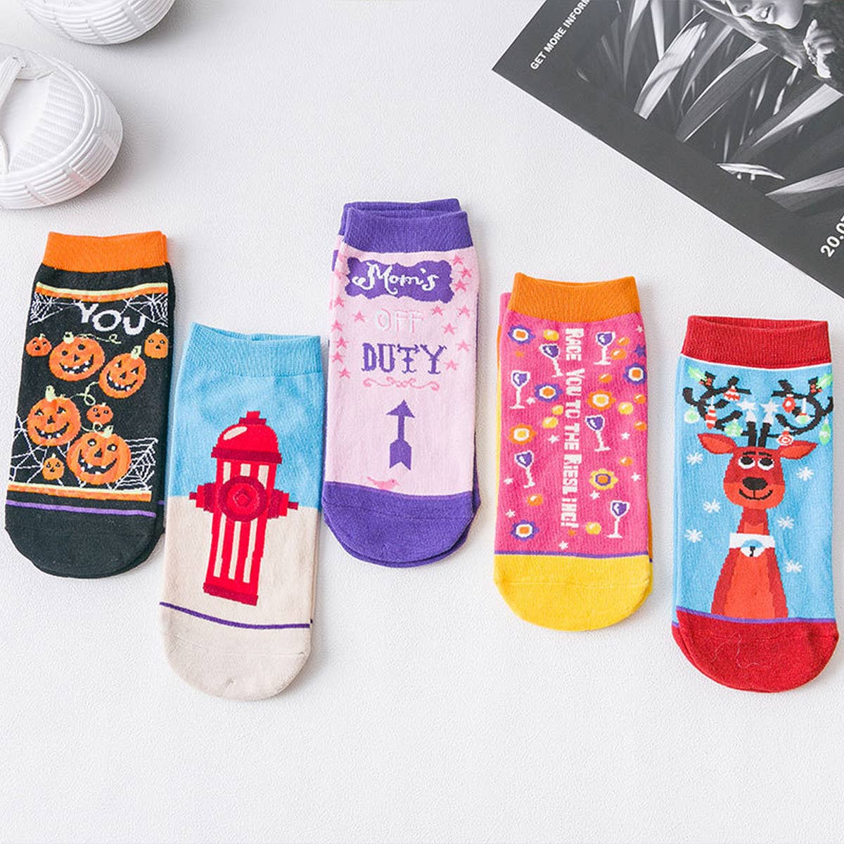 2024 NEW CARTOON PUMPKIN SOCKS_CWMS0671