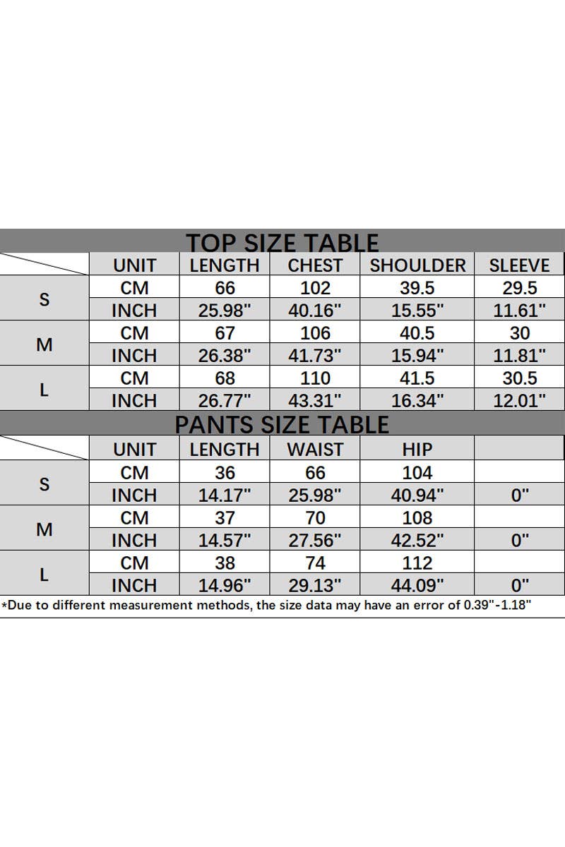 CWSPJ0227_SPRING SEXY LOOSE CASUAL PAJAMAS TWO-PIECE SET