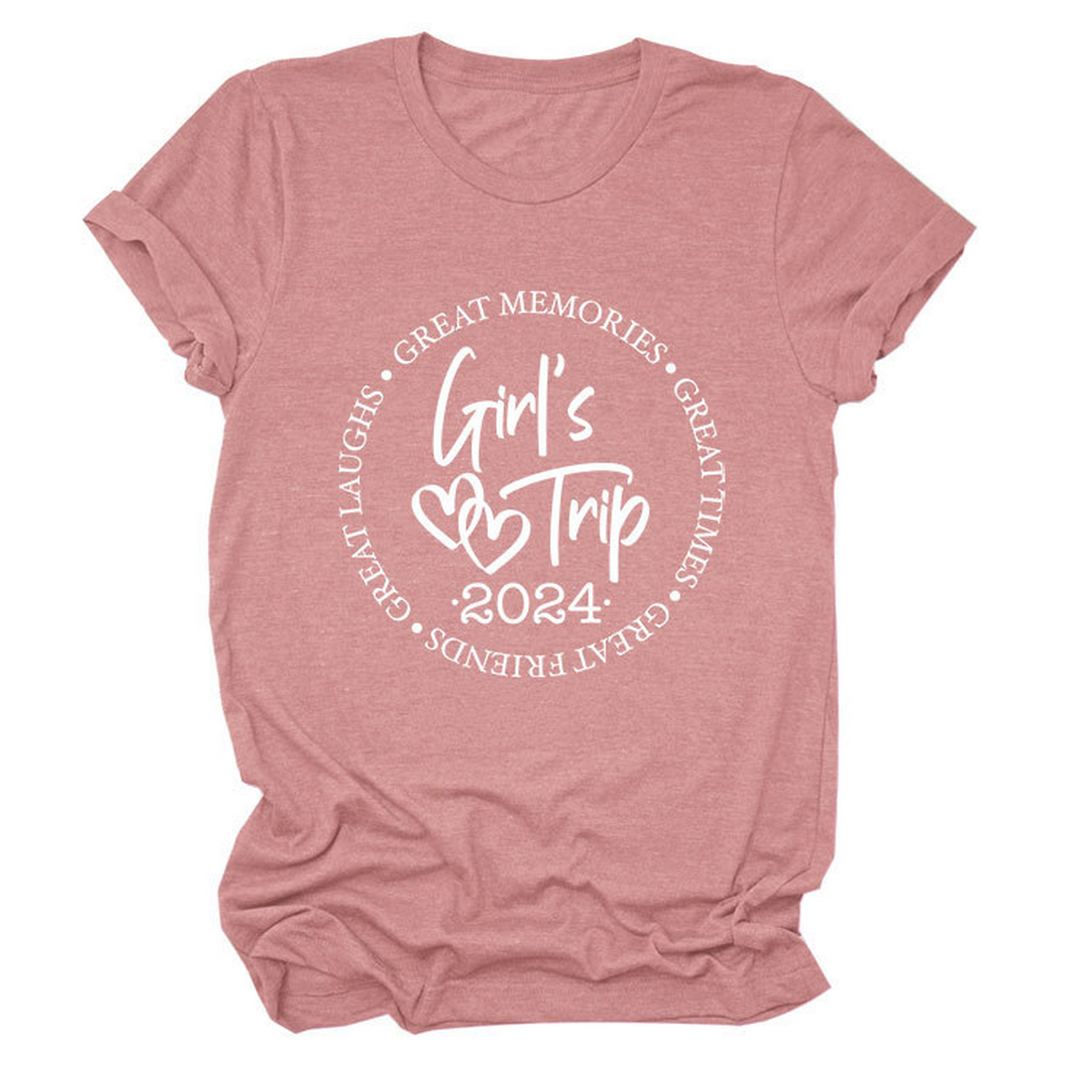 Women??¢s Casual Crew Neck T-Shirt, Loose Fit_CWTTS1471