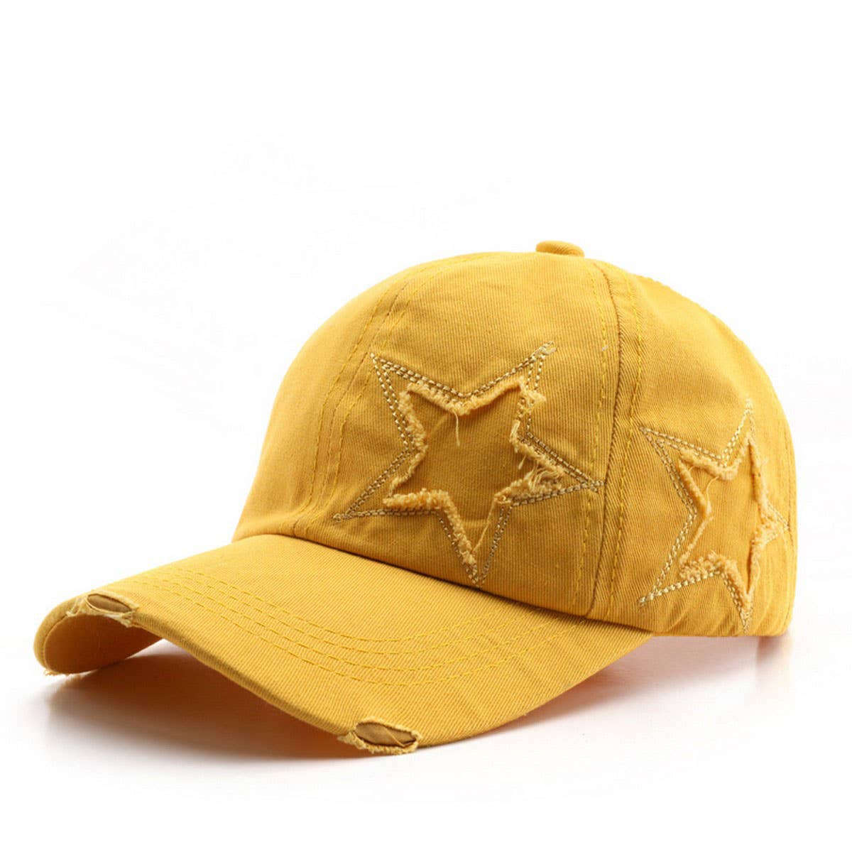 Vintage Plain Embroidered Baseball Cap ?Sun Hat_CWAH2846