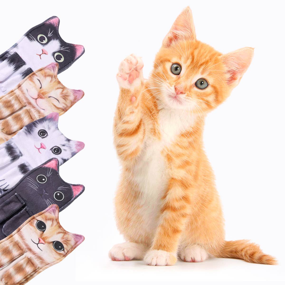 CWMM8328_CARTOON ANIMAL HANGABLE DOUBLE LAYER KITCHEN RAG